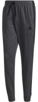 Pantaloni spotivi pentru bărbați Adidas Essentials French Terry Tapered Cuff 3S Dark Grey Heather/Black, s.S