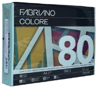 Hartie copiator Fabriano Colore А4 80g/m2 500p Celeste