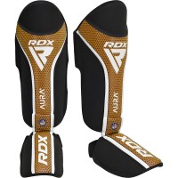 Защита ног RDX Aura Plus T-17, s.S Black/Gold