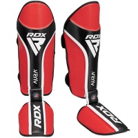 Защита ног RDX Aura Plus T-17, s.S Red/Black