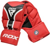 Перчатки для единоборств RDX Shooter Aura Plus T-17, s.M Red/Black фото №2 — интернет-магазин Desire.md