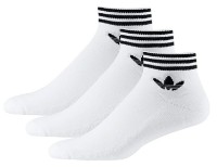 Детские носки Adidas Tref Ank Sck Hc White/Black, s.35-38