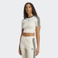 Женская футболка Adidas Snake Baby Tee Wonder White/Multicolor, s.XXL фото №2 — интернет-магазин Desire.md
