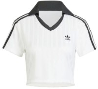 Поло Adidas V-Neck White, s.M