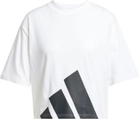 Tricou de dame Adidas W Bl Sj Bf T White/Black, s.XL
