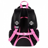 Rucsac școlar St.Right Black Glitter BP26 imaginea #3 — magazin online Desire.md