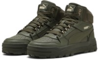 Bocanci pentru bărbați Puma Rebound Abrupt Canvas/Dark Olive/Puma White, s.45