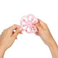 Игрушка-прорезыватель BabyOno Flower Pink (1596/01) фото №3 — интернет-магазин Desire.md