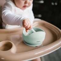 Тарелка силиконовая BabyOno Green (1481/03) фото №4 — интернет-магазин Desire.md