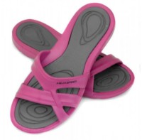 Șlapi pentru femei Aqua Speed Panama 03, s.37 Pink/Grey