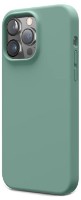 Чехол Helmet Case Liquid Silicone iPhone 14 Pro Max Green (HMT-CLSIP14PMGR)