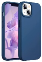 Чехол Helmet Case Silicone Soft Touch iPhone 14 Blue (HMTCLSIP14BL)