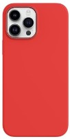 Чехол Helmet Case Silicone Soft Touch iPhone 14 Pro Red (HMTCLSIP14PRD)