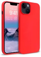 Чехол Helmet Case Silicone Soft Touch iPhone 15 Plus/14 Plus Red (HMTCSIP14PLRD)