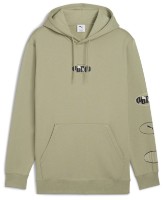 Мужская толстовка Puma Ess Logo Lab Execution Hoodie FL Lux Army, s.L