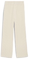Pantaloni spotivi de dame Puma Ess Elevated Velour Rib Straight Leg Pant Alpine Snow, s.L imaginea #2 — magazin online Desire.md