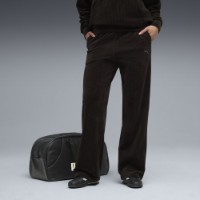 Женские спортивные штаны Puma Ess Elevated Velour Rib Straight Leg Pant Puma Black, s.M фото №2 — интернет-магазин Desire.md