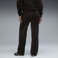 Женские спортивные штаны Puma Ess Elevated Velour Rib Straight Leg Pant Puma Black, s.M фото №3 — интернет-магазин Desire.md