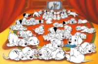 Puzzle Trefl 101 Dalmatians 600 (37604)