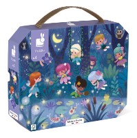 Puzzle Janod 36 Fairies And Waterlilies (J02649) imaginea #2 — magazin online Desire.md