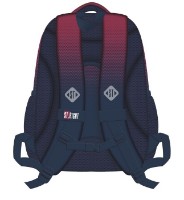 Rucsac școlar St.Right Burgund Gradient 681332 imaginea #2 — magazin online Desire.md