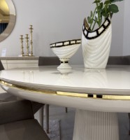 Masă pentru bucătărie Luxe Life Oskar White imaginea #2 — magazin online Desire.md