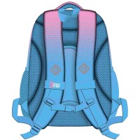 Rucsac școlar St.Right Pink Checkered 680373 imaginea #2 — magazin online Desire.md