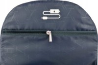 Rucsac școlar St.Right Pink Checkered 680373 imaginea #3 — magazin online Desire.md