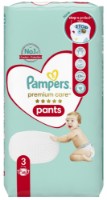 Scutece Pampers Premium Care Pants Midi 3/48pcs