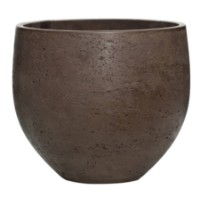 Цветочный горшок Potterypots Mini Orb M Chocolate Washed