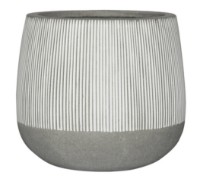 Цветочный горшок Potterypots Pax M White Stripe
