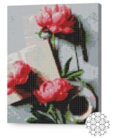 Pictura cu diamante după numere Art Gallery Premium Cititul aromat 30x40cm (XQB74719)