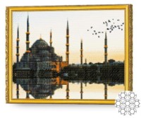 Pictura cu diamante după numere Art Gallery Premium Istanbul de seară 40x50cm (GA85835) imaginea #1 — magazin online Desire.md