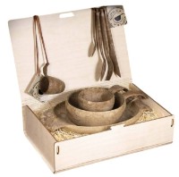 Veselă pentru camping Kupilka Premium Wooden Box Original