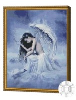 Pictura cu diamante după numere Art Gallery Premium Înger căzut 40x50cm (QB205698) imaginea #1 — magazin online Desire.md