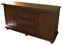 Комод Viitorul 170x60x86 Light Oak (1565)