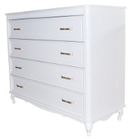Comodă Viitorul Serenada 4 126.6x53.3x110 White (1869) imaginea #1 — magazin online Desire.md