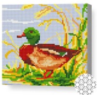 Pictura cu diamante după numere Art Gallery Premium Gâscan 20x20cm (BJ788)