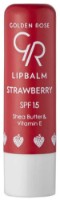 Balsam de buze Golden Rose Strawberry SPF15 4.6g