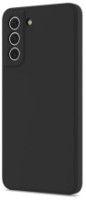 Чехол Helmet Case Liquid Silicone Samsung S21FE Black (HECLSSAMS21FEBK)