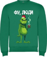Мужская толстовка Soling Фу, люди Гринч Green, s.M (print-fl)