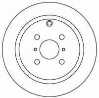 Disc de frână MOTAQUIP LVBD1066 imaginea #2 — magazin online Desire.md
