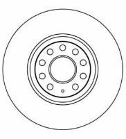 Тормозной диск MOTAQUIP LVBD1103 фото №3 — интернет-магазин Desire.md