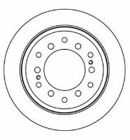 Тормозной диск MOTAQUIP LVBD1132Z фото №2 — интернет-магазин Desire.md