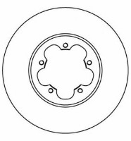 Тормозной диск MOTAQUIP LVBD1183Z фото №2 — интернет-магазин Desire.md