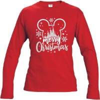Мужская толстовка Soling Mikey Christmas Red, s.S (Print-098)