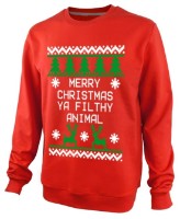 Мужская толстовка Soling Home alone Red, s.S (Print-869)