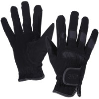 Mănuși de călărie QHP Multi, s.M Black (7002)