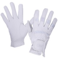 Mănuși de călărie QHP Multi, s.M White (7002)