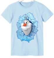 Tricou pentru copii Soling Frozen Light Blue, s.5-6 years (Print-b129)